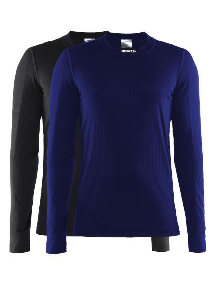 Craft Active Multi 2-Pack Top Schwarz/Blau Herren 1902365-9391
