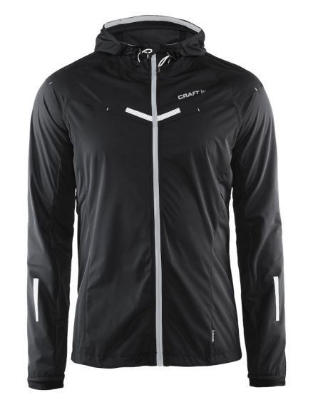 Craft Wheater Laufjacke Schwarz Herren 1902374-9926