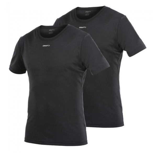 Craft Stay cool shirt multi 2-pack Herren Schwarz 1902624-9999