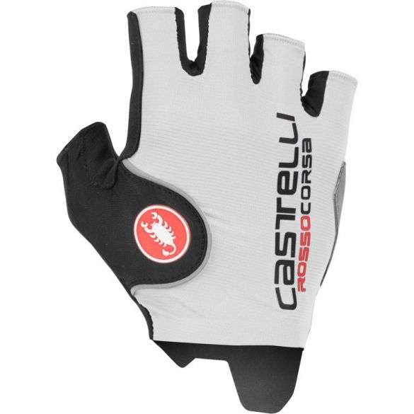 Castelli Rosso Pro Radhandschuhe Weiß Herren 19027-001