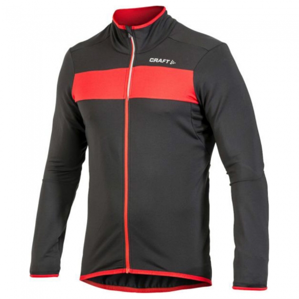 Craft Move Thermal Radjacke Herren Schwarz/Rot 1902925-9430