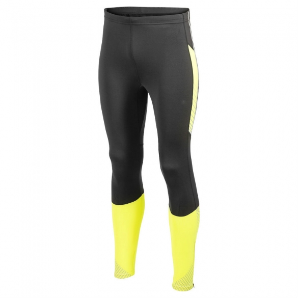 Craft Brilliant Thermal Laufhose Herren Schwarz/Gelb 1902944-9851