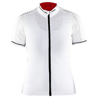 Craft Glow Bike Jersey Damen Weiß/Schwarz 1903265-2900