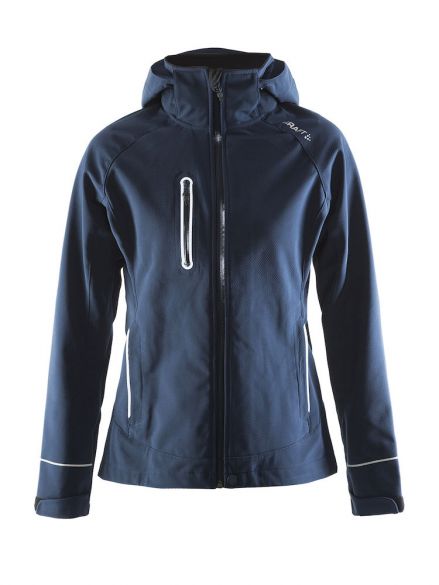 Craft Cortina soft shell Winterjacke Blau/Navy Damen 1903555-1395