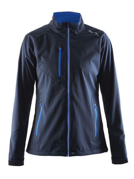 Craft Bormio Shoft Shell Winterjacke Blau/Navy Damen 1903557-2395