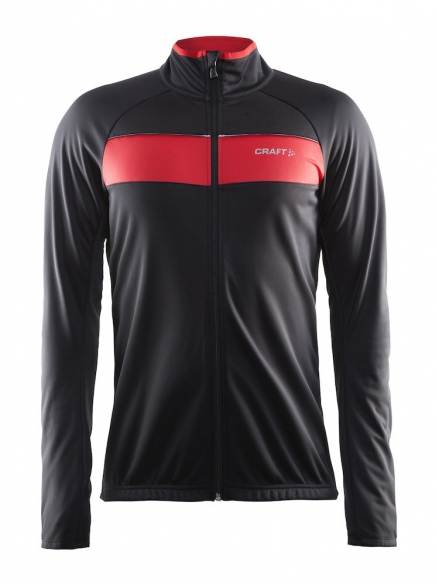 Craft Siberian Radjacke Schwarz/rot Herren 1903665-9430