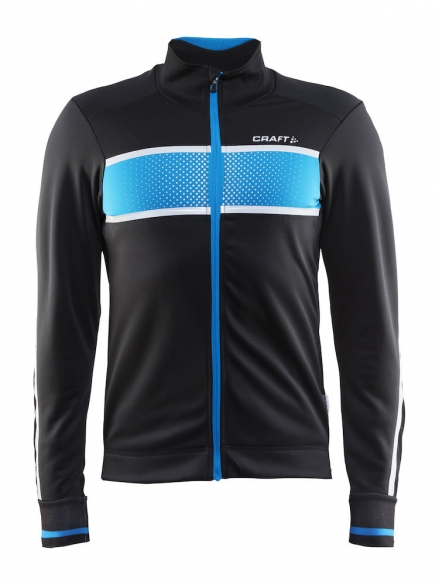 Craft Glow Radjacke Schwarz/pacific Herren 1903670-9661