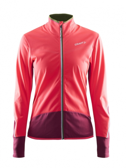 Craft Belle Thermo-Windtrikot Rosa/crush Damen 1903676-2410