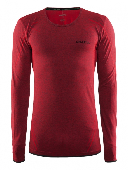 Craft Active Comfort roundneck lange Ärmel Unterwäsche Rot/drama Herren 1903716-1464