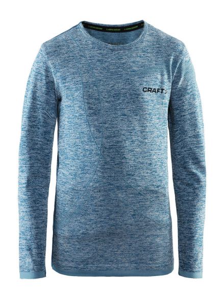 Craft Active Comfort Langarm Unterwäsche Blau/Teal Kinder 1903777-1370