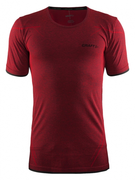 Craft Active Comfort roundneck Kurzarm Unterwäsche Rot/drama Herren 1903792-1464