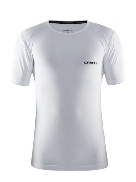 Craft Active Comfort roundneck Kurzarm Unterwäsche Weiß solid Herren 1903792-B900