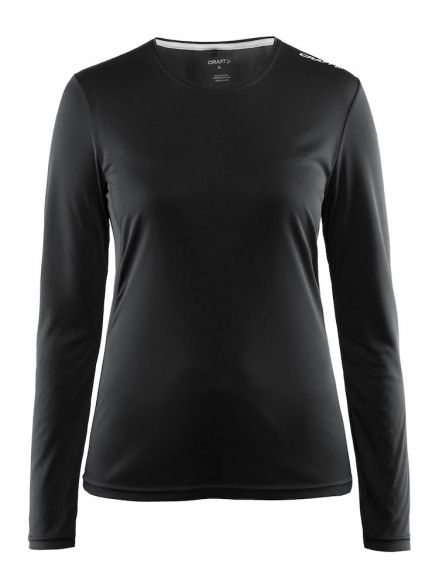 Craft Mind Langarm Laufshirt Schwarz Damen 1903941-9920