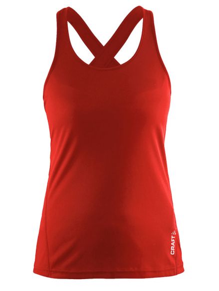 Craft Mind Ärmellos Laufshirt Rot Damen 1903943-1430