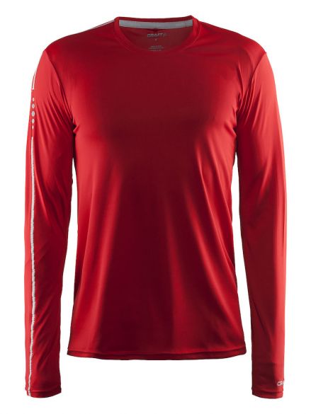 Craft Mind Langarm Laufshirt Rot Herren 1903948-1430-vrr