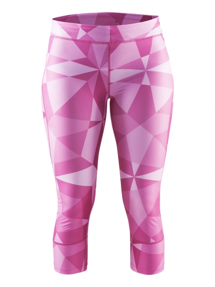 Craft Devotion capri 3/4 Laufhose Rosa Damen 1903968-1042