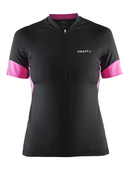 Craft Velo Radtrikot Damen Schwarz/violett 1903981-9403
