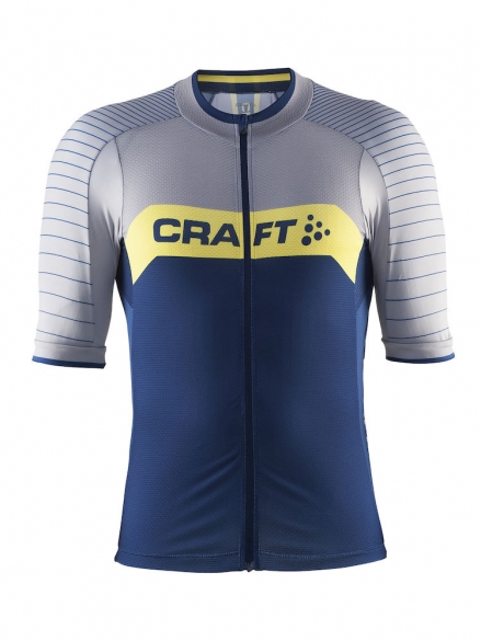 Craft Gran fondo Radtrikot Herren Blau/silber 1903989-2381