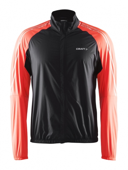 Craft velo wind Radjacke Schwarz/orange Herren 1903996-9825