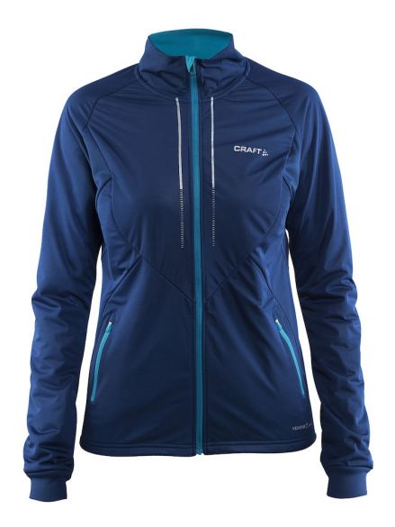 Craft Storm Langlaufjacke 2.0 Blau/Deep Damen 1904257-2381