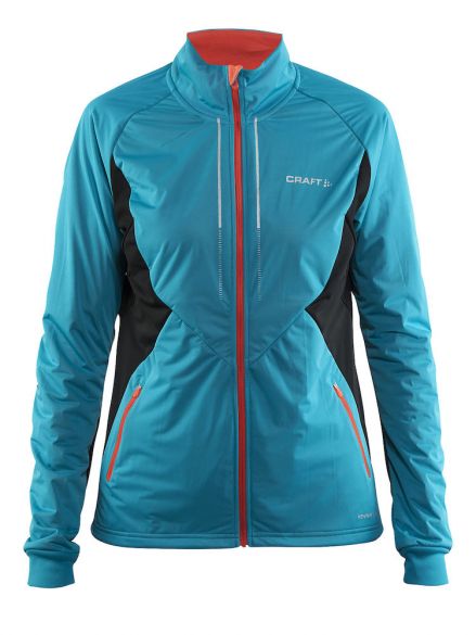 Craft Storm Langlaufjacke 2.0 Blau/Gale Damen 1904257-2659