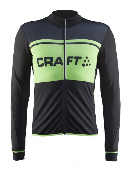 Craft Classic thermal Radtrikot Schwarz/shout Herren 1904442-9620