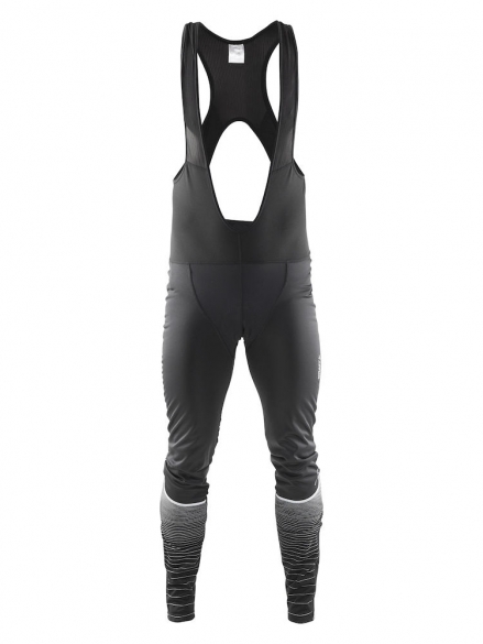 Craft Gran fondo thermal wind bibtight Radhose Schwarz Herren 1904447-9999