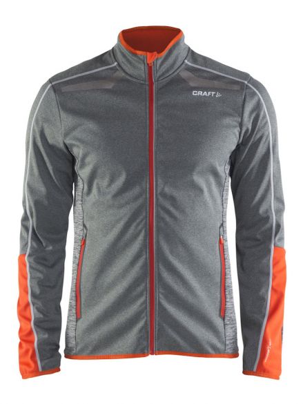 Craft Intensity softshell Langlaufjacke Grau Herren 1904463-2975