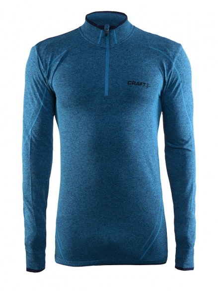 Craft Active Comfort Zip lange Ärmel Unterwäsche Blau/pacific Herren 1904480-1661