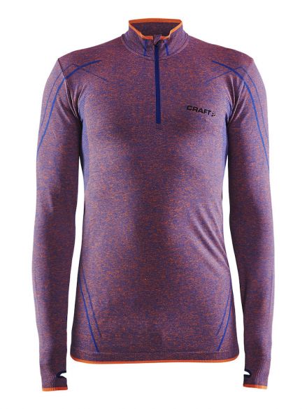 Craft Active Comfort Zip lange Ärmel Unterwäsche Lila/Soul Herren 1904480-2386