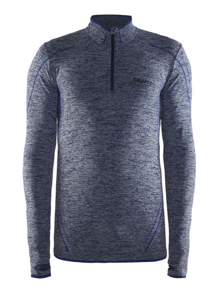 Craft Active Comfort Zip lange Ärmel Unterwäsche Blauw/Thunder Herren 1904480-2392