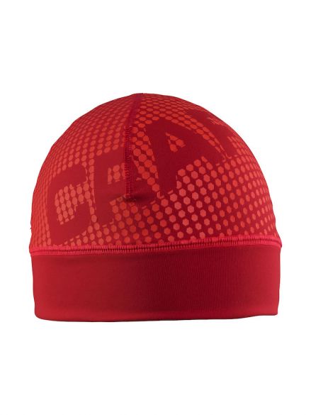 Craft Livigno Printed Mütze Rot 1904640-2452