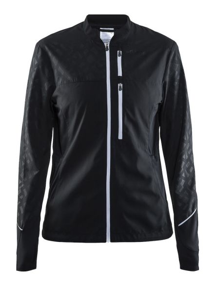 Craft Breakaway Laufjacke Schwarz/Weiß Damen 1904760-9900