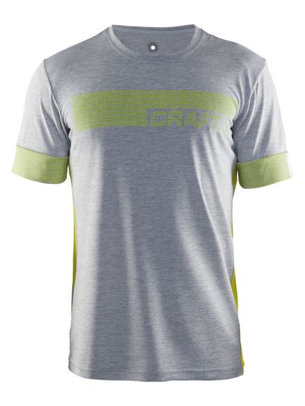 Craft Breakaway N2 Kurzarm Laufshirts Grau Herren 1904786-2950