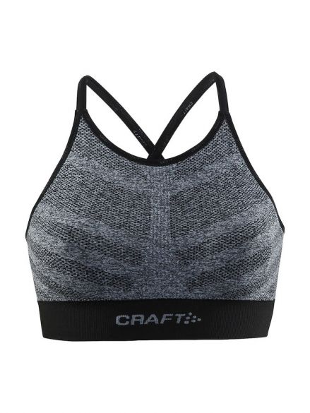 Craft Cool Comfort Low Impact Bra Grau/Schwarz Damen 1904906-1998