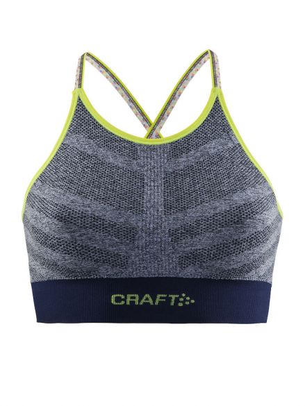 Craft Cool Comfort Low Impact Bra Grau/Grün Damen 1904906-2384