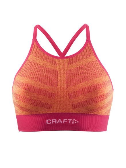 Craft Cool Comfort Low Impact Bra Rosa/Orange Damen 1904906-2411