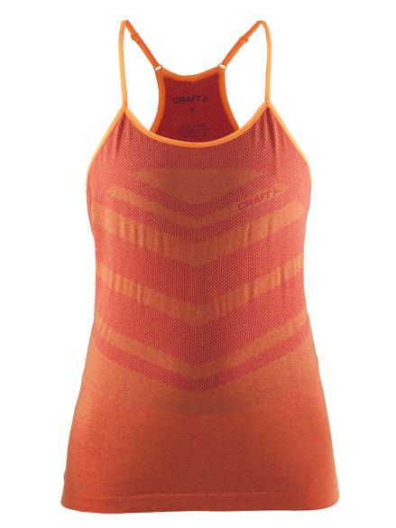 Craft cool comfort Singlet ärmellos Orange/Push Damen 1904912-2411