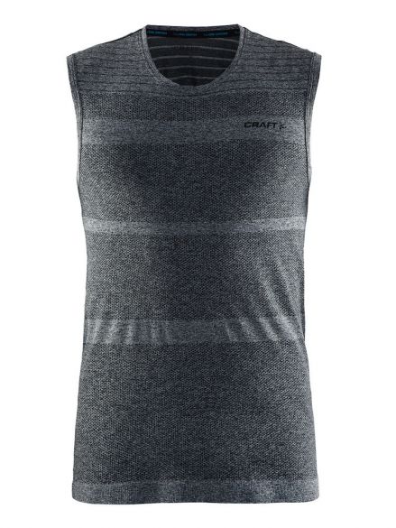 Craft cool comfort sheeveless baselayer black/melange men 1904915-1998