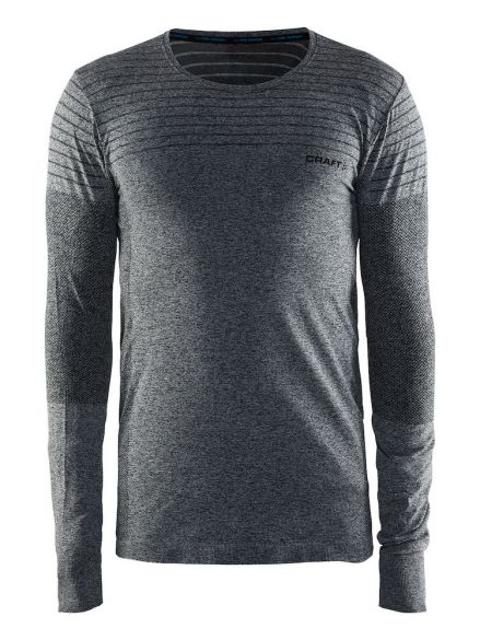 Craft Cool comfort Langarm Unterwäsche Schwarz/Melange Herren 1904917-1998
