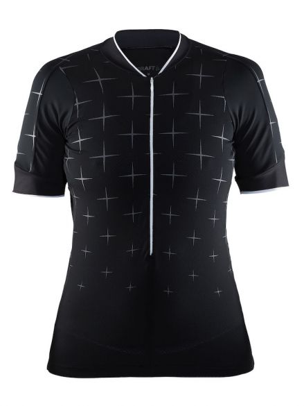 Craft Belle Glow Radtrikot Schwarz Damen 1904970-9900-VRR