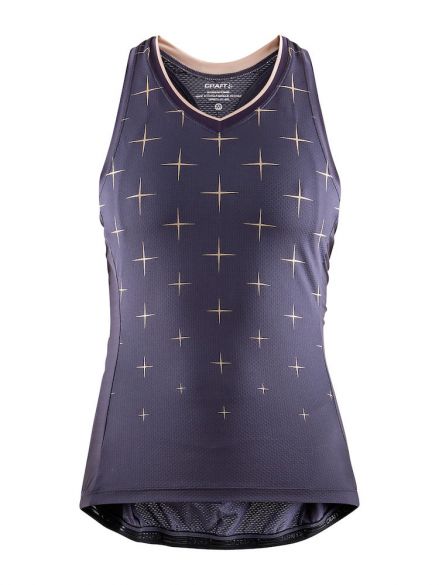 Craft Belle glow Ärmellos Radtrikot Lila Damen 1904972-2760