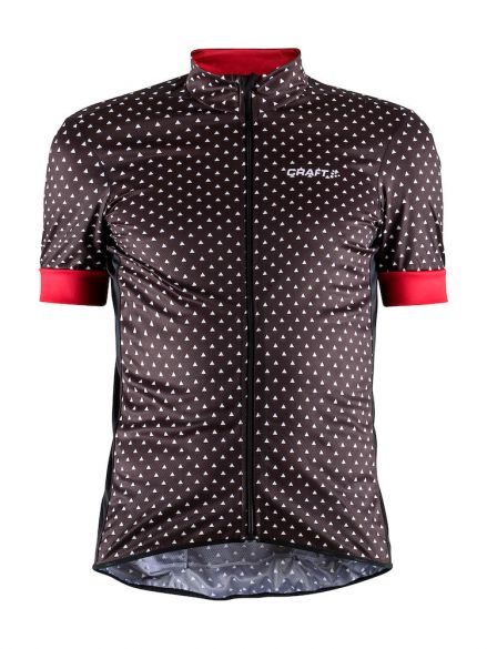 Craft Reel Graphic Radtrikot Schwarz/Rot Herren 1905004-2430
