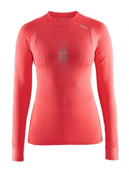 Craft active extreme 2.0 brilliant CN Langarm Rosa/Shock Damen 1905078-2825