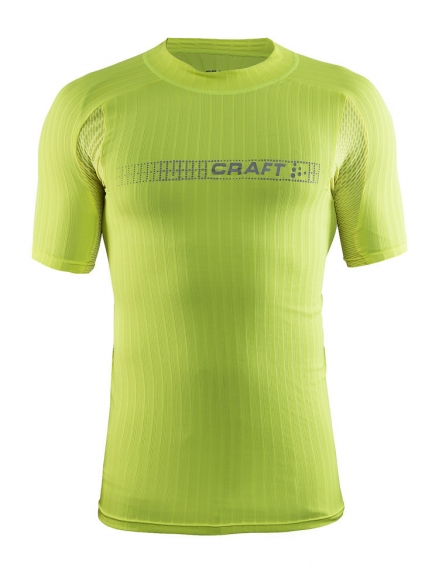 Craft Active Extreme 2.0 Brilliant Roundneck Kurzarm Unterhemd Gelb Herren 1905080-2851