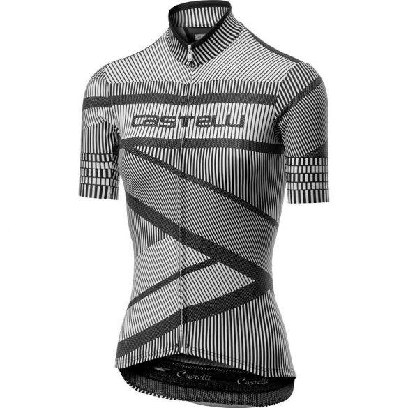 Castelli Millerighe Jersey Schwarz/Weiß Damen 19052-101