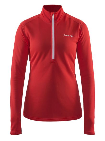 Craft Sweep halfzip Ski Pullover Rot Damen 1905300-452900voorraad