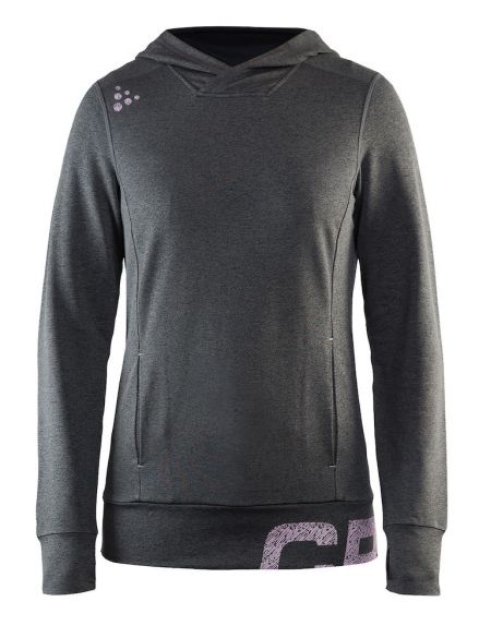 Craft Tag Hoodie Ski Pullover Schwarz Damen 1905304-998701