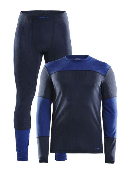 Craft Active 2-Pack Funktionsunterwäscheset Blau Herren 1905332-396360