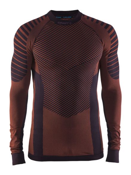 Craft Active intensity crewneck Langarm Unterwäsche Aubergine Herren 1905337-480566